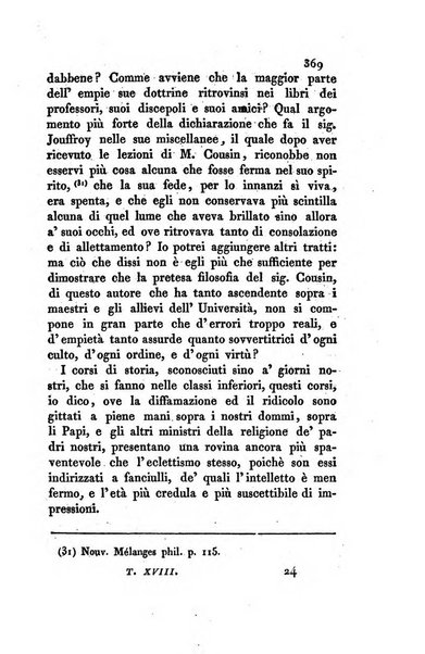 Continuazione delle Memorie di religione, di morale e di letteratura