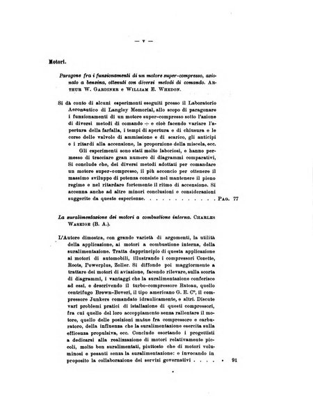 Notiziario tecnico di aeronautica