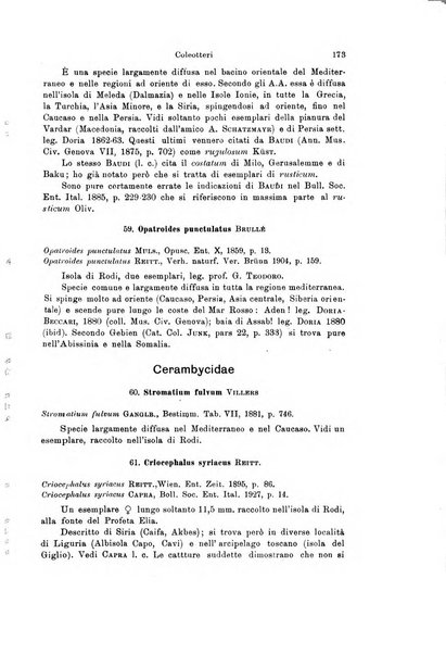 Archivio zoologico italiano pubblicato sotto gli auspicii della Unione Zoologica