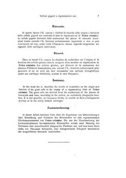 Archivio zoologico italiano pubblicato sotto gli auspicii della Unione Zoologica