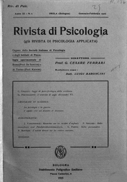 Rivista di psicologia