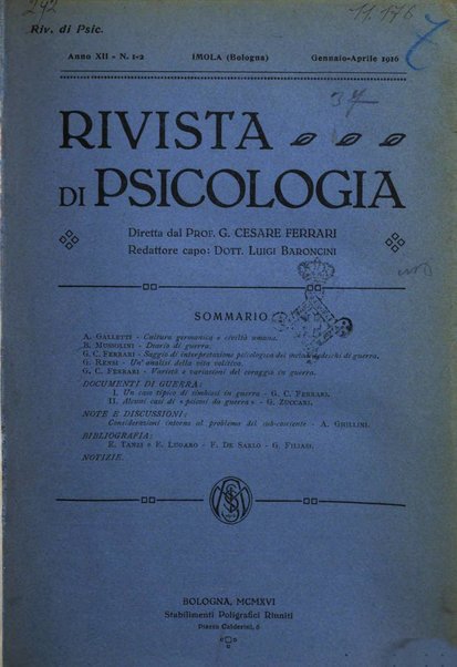 Rivista di psicologia