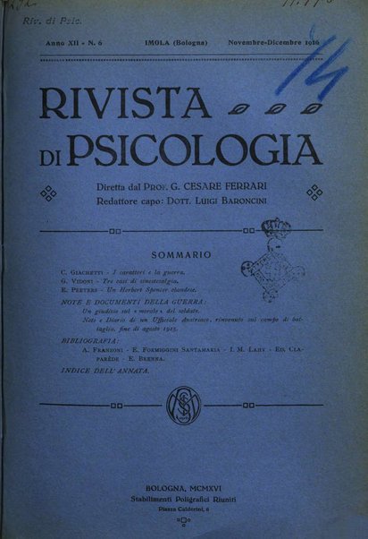 Rivista di psicologia