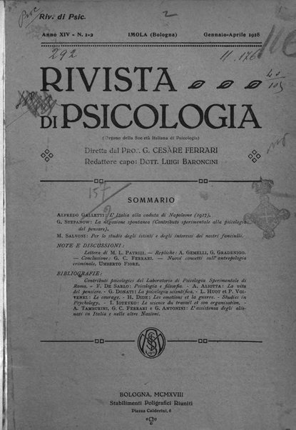 Rivista di psicologia