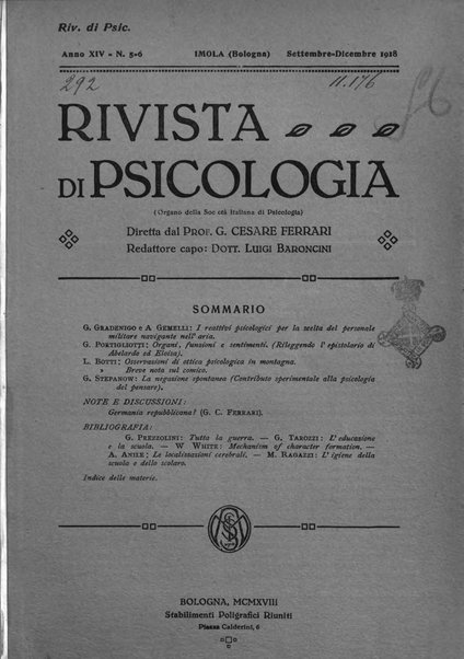 Rivista di psicologia