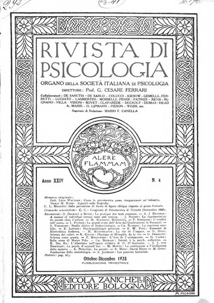 Rivista di psicologia