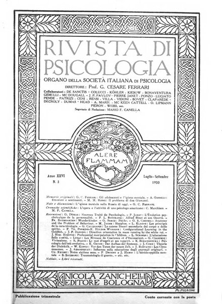 Rivista di psicologia