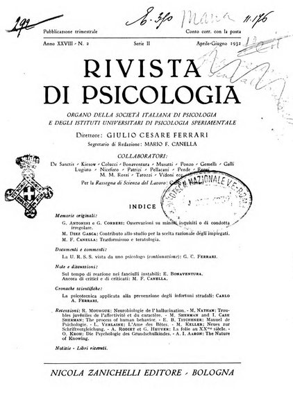 Rivista di psicologia