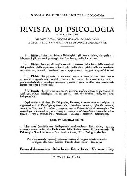 Rivista di psicologia