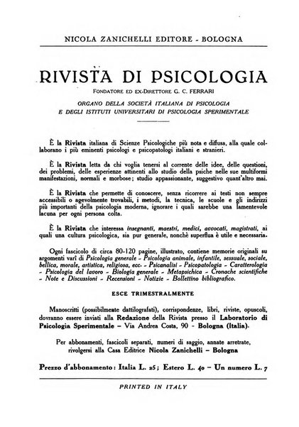 Rivista di psicologia