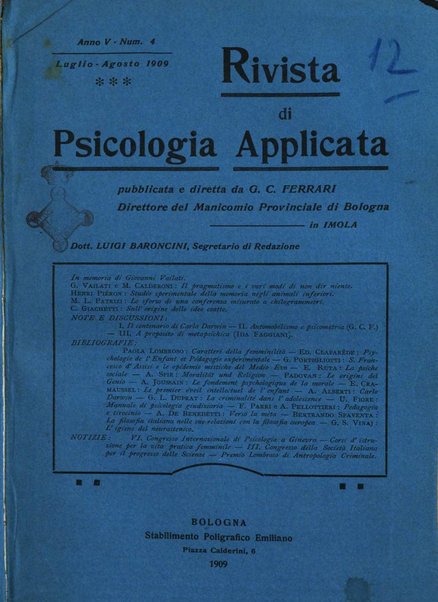 Rivista di psicologia applicata