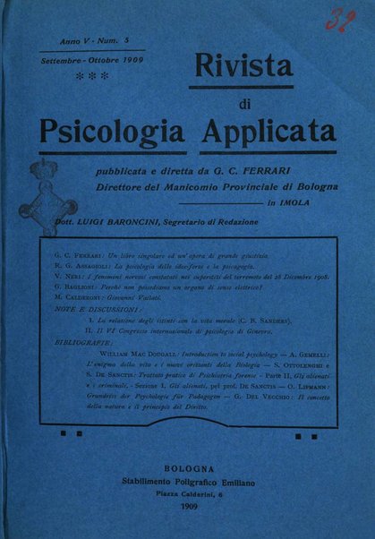 Rivista di psicologia applicata