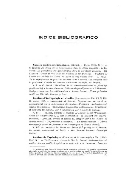 Rivista di psicologia applicata alla pedagogia e alla psicopatologia