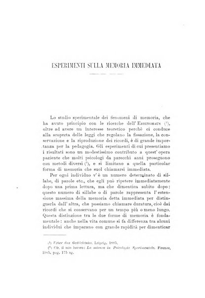 Rivista di psicologia applicata alla pedagogia e alla psicopatologia