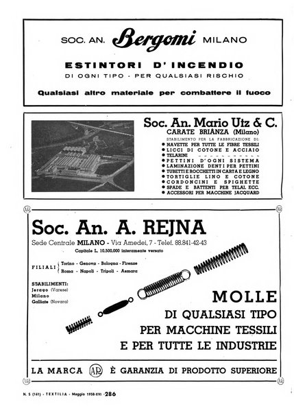 Textilia le industrie tessili