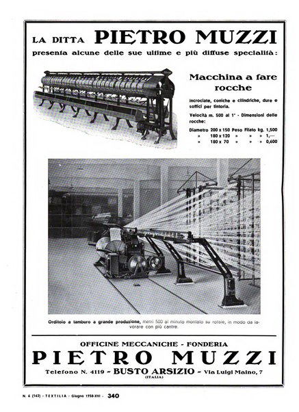 Textilia le industrie tessili