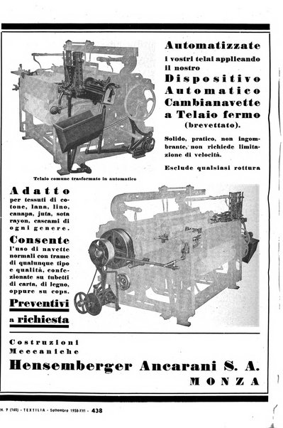 Textilia le industrie tessili