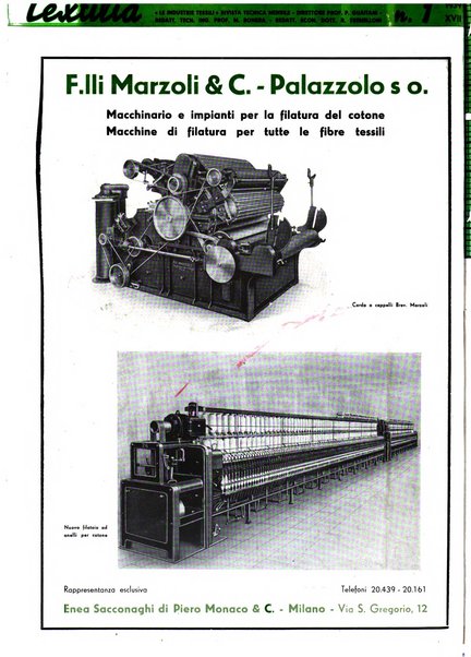 Textilia le industrie tessili