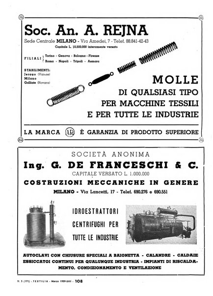 Textilia le industrie tessili