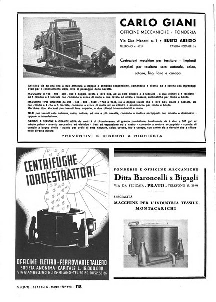 Textilia le industrie tessili