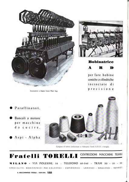 Textilia le industrie tessili