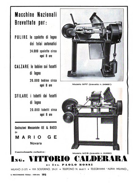 Textilia le industrie tessili