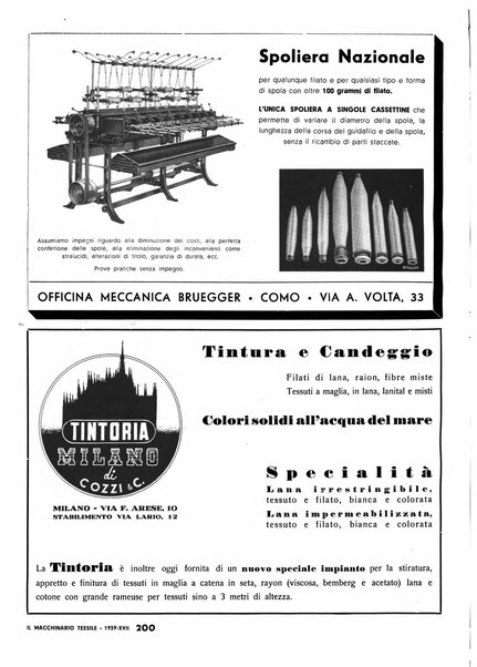 Textilia le industrie tessili