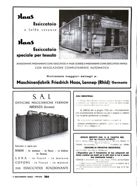 Textilia le industrie tessili