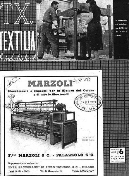 Textilia le industrie tessili