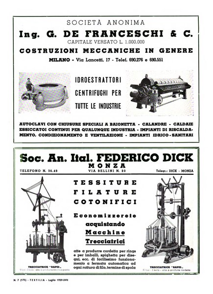 Textilia le industrie tessili