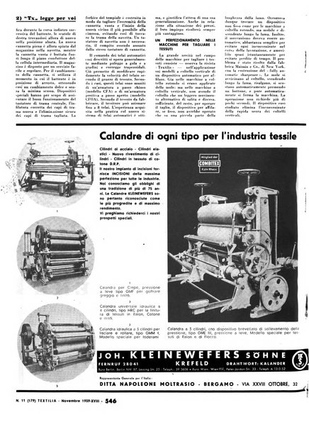 Textilia le industrie tessili