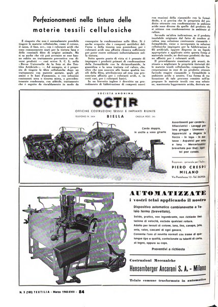 Textilia le industrie tessili