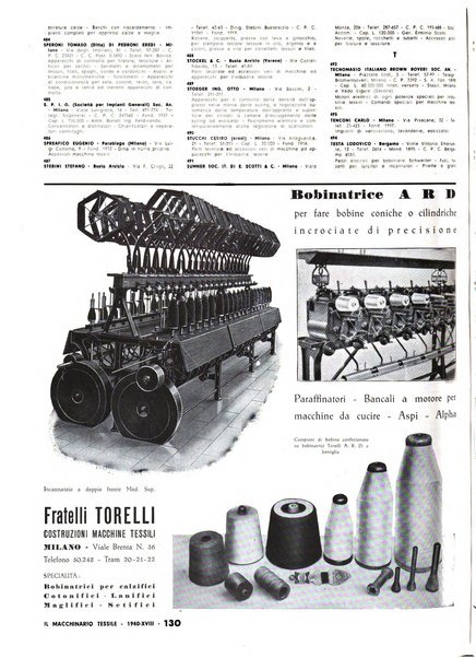 Textilia le industrie tessili