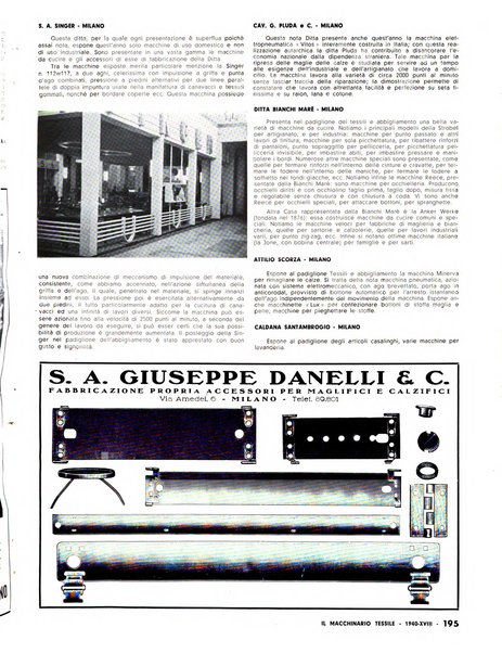 Textilia le industrie tessili