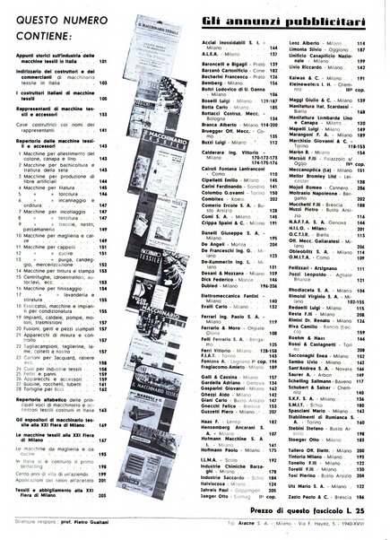 Textilia le industrie tessili