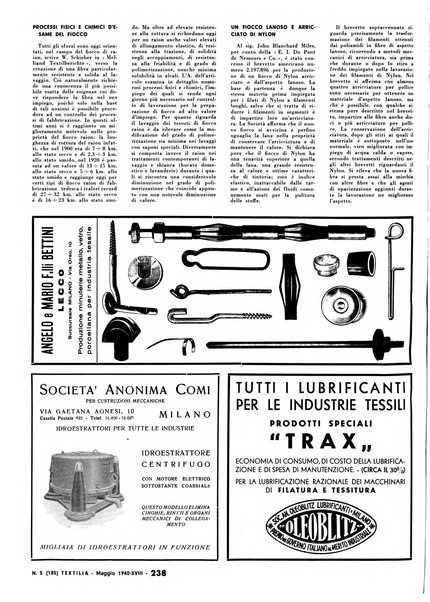 Textilia le industrie tessili