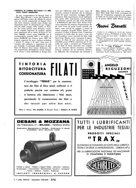 Textilia le industrie tessili