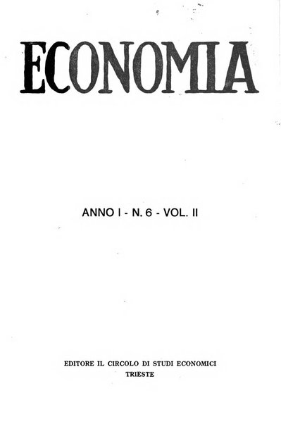 Economia rassegna mensile di politica economica