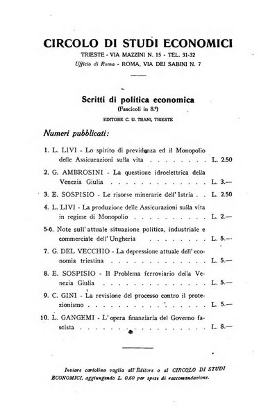 Economia rassegna mensile di politica economica