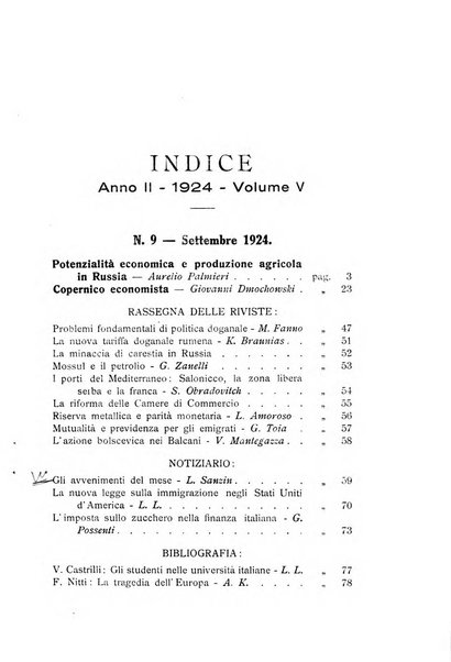 Economia rassegna mensile di politica economica