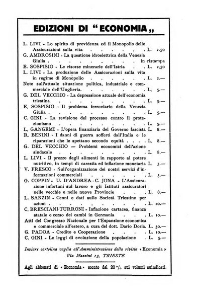 Economia rassegna mensile di politica economica