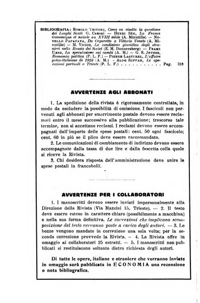 Economia rassegna mensile di politica economica