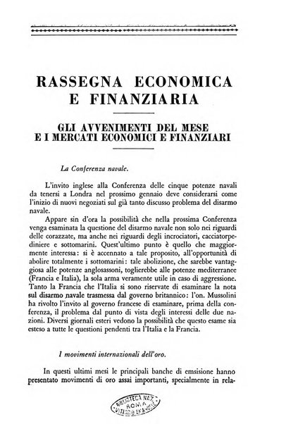 Economia rassegna mensile di politica economica