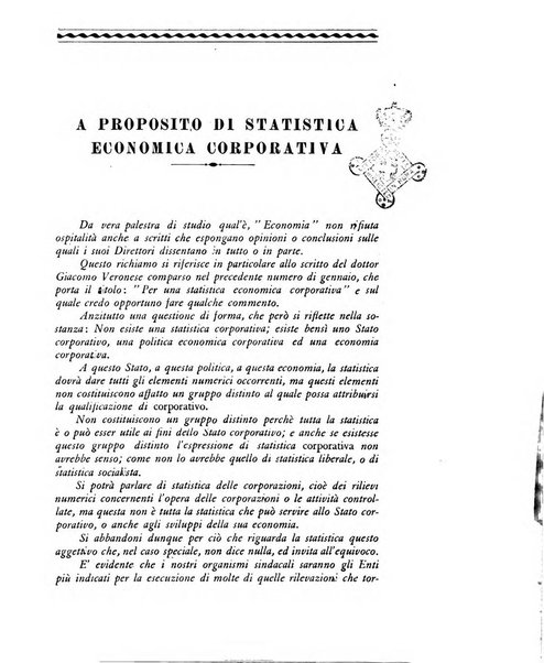 Economia rassegna mensile di politica economica