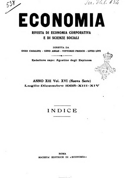 Economia rassegna mensile di politica economica