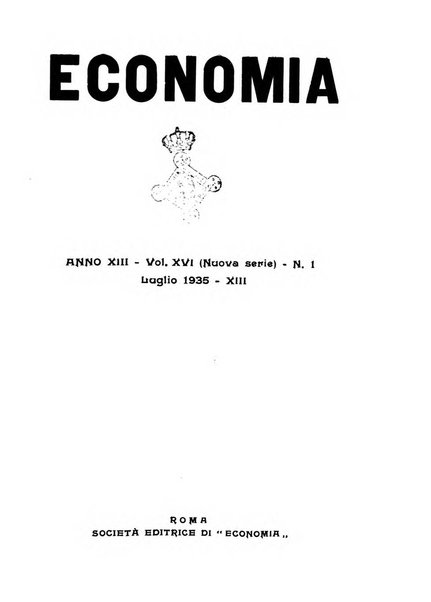 Economia rassegna mensile di politica economica