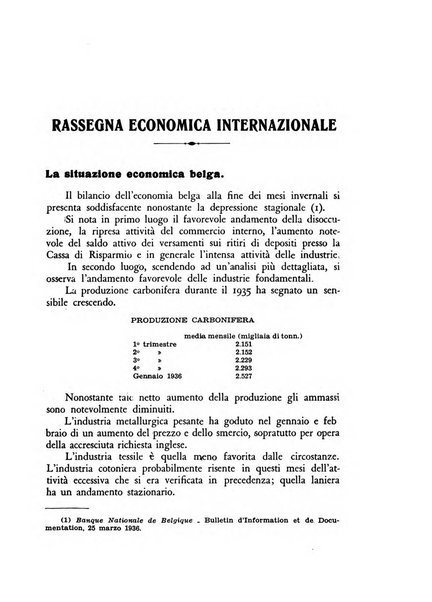 Economia rassegna mensile di politica economica