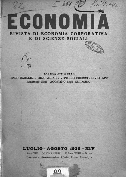 Economia rassegna mensile di politica economica