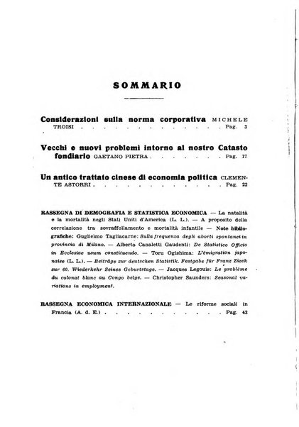 Economia rassegna mensile di politica economica