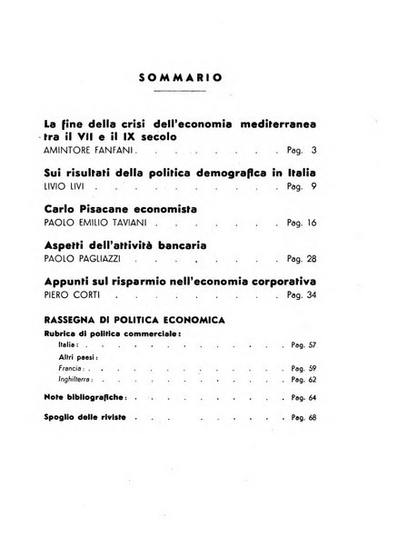 Economia rassegna mensile di politica economica